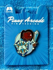 Pinny Arcade PAX East 2024 Shield Girl Pin Child’s Play Charity Knight