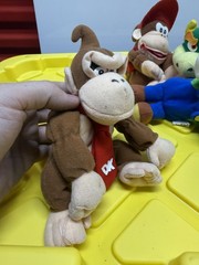 (5) Vintage Bean Bag Plush N64 Super Mario Donkey Kong Nintendo BD&A Preowned