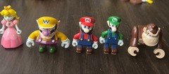 2000s Mario Party 3 Yujin Figure Set of 5 N64 Vintage Collectible Japan