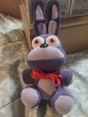 FNAF Five Nights at Freddy’s Stuffed Plush Doll Bonnie 2016 Funko 10″ Ribbon Rep