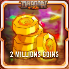 2M Coins | Dragon Adventures | DA | Cheap and Fast