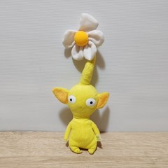 Pikmin Yellow Flower Sanei 2001 Nintendo Beanbag Plush Toy Japan Game 6″