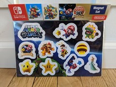Super Mario 3D ALL-STARS Target EXCLUSIVE ** RARE Magnet Set **