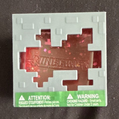 Minecraft Jelly Cube Squishy RED NEW SEALED
