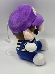 Bootleg/Knockoff Baby Luigi Mario Purple & Blue Unbranded Plush 9”