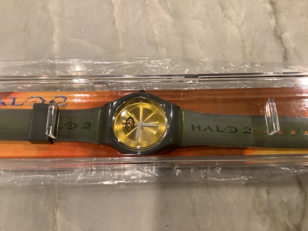 in case Halo 2 2004 Limited Collectors Watch Edition Microsoft Bungie Xbox