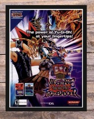 2005 Print Ad YuGiOh Nightmare Troubadour Shonen Jump Framed Nintendo Game Art
