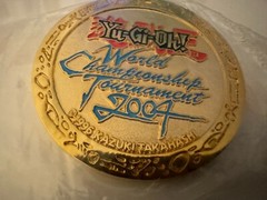 Yu-Gi-Oh! 2004 Toys R Us Tournament Prize Golden Coin ~ Promo Item ~ RARE