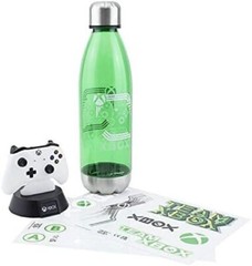 XBOX Official Gear Gift Set: Controller Icon Light, Water Bottle, Decal Sheets