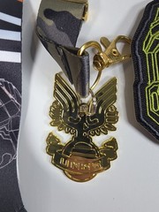 Lanyards, patches, UNSC Wallet and Art From Halo Infinite Collectors Edition Lot