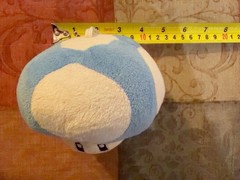 Nintendo Mushroom Plush Set of 2 Large Pink (RARE) & Medium Blue Super Mario