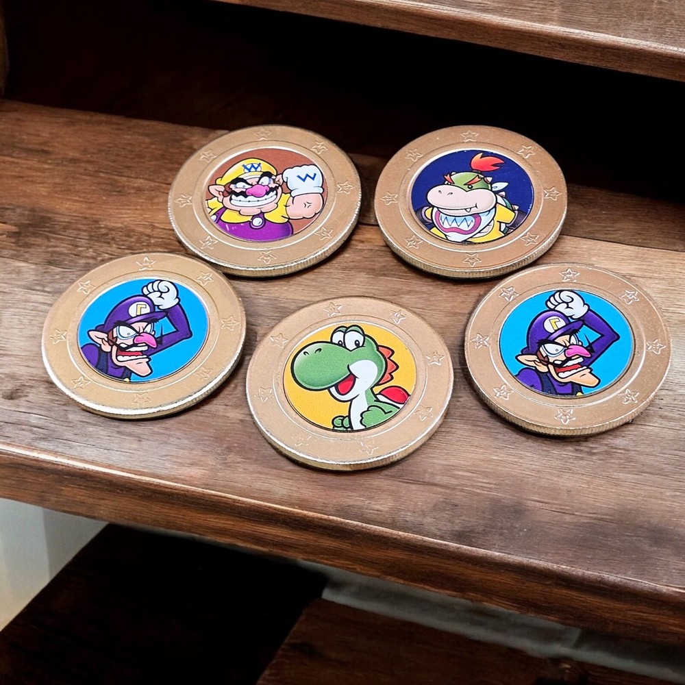 Frankford Wonder Ball Gold Coin Super Mario Nintendo Yoshi Browser Wario Waluigi