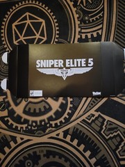 Sniper Elite 5 France GameStop mini promo poster (19″x9″)