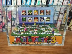 Mario party 3- Mario Party 3 Handmade Diorama – SNES Gaming Cube-Fanart