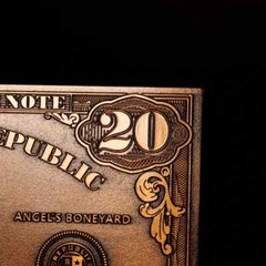 Fallout 4 76 New Vegas Replica NCR 20 Dollar Bill Plaque Limited Edition Ingot