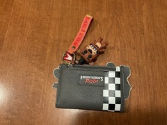 Five Nights at Freddy’s Faux Leather Snap Coin Purse And Key Chain
