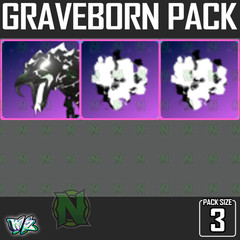 Roblox World Zero WZ – 3 PACK – GRAVE BASILISK + 2x GRAVEBORN AURA