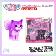 Roblox Royale High Powder Room Playset Toy CODE ONLY (Cuddly Kitten)