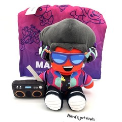 Makeship DJ Radical Plush The Battle Bricks Game RARE Limited Edition NWT