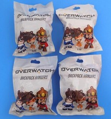 Lot Of 4~OVERWATCH Series 1 Backpack Hangers Mystery Packs-Blizzard~1 Per Pack