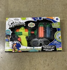 World of Nintendo Splatoon Splattershot Mini Set w/ Extra Goggles & 2 Ink Tanks