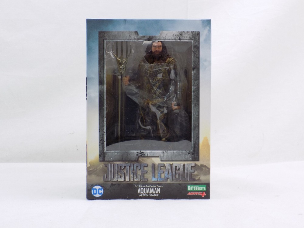 Brand New Sealed DC JUSTICE LEAGUE ArtFX + Aquaman Statue 1/10 Kotobukiya