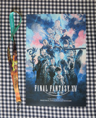 Final Fantasy XIV (FFXIV x Puma collab) poster and lanyard