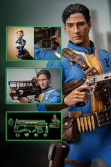 Fallout 1/6 Sole Survivor Male Figure Fully Articulated Official threezero NEW