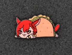 Final Fantasy XIV FF14 FFXIV G’raha Tia Miqo’te Catboy Tacos Enamel Pin Lapel