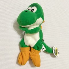1997 Nintendo 64 BD&A Green Yoshi Small Beanbag Plush Plushie With Tag
