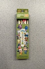 VERY RARE 2005 Nintendo Mitsubishi Japanese Animal Crossing 5 New Pencils In Box