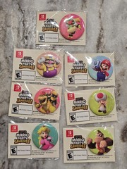 RARE LIMITED Nintendo Super MARIO Party Jamboree Collector PROMO PINS Set of 7