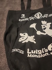 Luigi’s Mansion 3 Canvas Bag (Nintendo Switch Target Exclusive 2019) Halloween