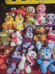 a large collection of Five Nights at Freddy’s (FNAF) plush Bundle