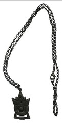 Portal 2 Stalemate Jinx Silver-Plated Pendant Necklace