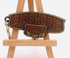 Bioshock Infinite Keychain officially licensed merchandise Limited Edition RARE