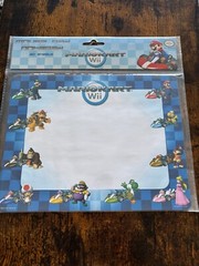Innovative Designs Mario kart Wii 20 sheet Sealed Mouse Pad Notepad NEW SEALED