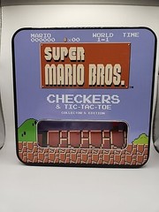 Super Mario Bros Checkers & Tic-tac-toe Game Collector’s Edition Nintendo 2016