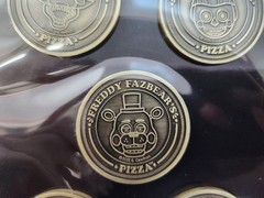 FNAF 2 Movie Coins Cinemark Limited Edition Faz Tokens Five Nights At Freddy’s