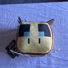 Minecraft Bee Plush Stuffed Toy Mattel Mojang NEW with Tags Plushie