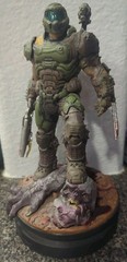 Doom Eternal ThinkGeek Modern Icons #11 Doom Slayer Statue Only – USA Seller
