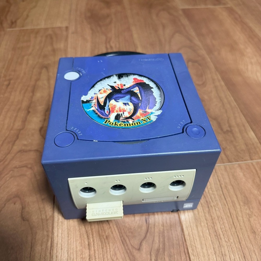 GameCube Purple Console NTSC-J JAPANESE ver WORKING Nintendo Game cube + memory