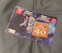 Super Mario Galaxy 1 & 2 Mario Bros 40th Anniversary Pin Set My Nintendo Rewards