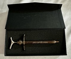 BioShock 2 Sinclair Solutions Syringe Pen EXTREMELY RARE Promo 2K Games HTF