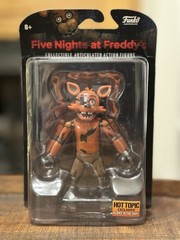 Five Nights at Freddy’s Glow in the Dark Foxy Figure Hot Topic Exclusive FNAF