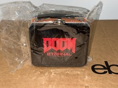Doom Eternal Mini Tin Metal Lunch Box 2019 Gamestop Pre Order Exclusive NEW RARE