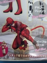 Evil Rose Mini Figure Rumble Roses Collection Vol.1 Konami PlayStation Xbox