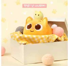 2024 NEW Pinkfong Ninimo Plush Doll Cute Baby Kids Korean Animation