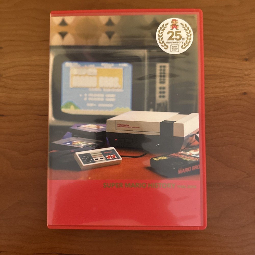 Super Mario History 1985-2010 Art Booklet & Soundtrack CD (25th Anniversary Set)