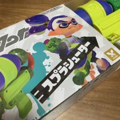 Nintendo Splatoon Splattershot Splashooter S Water Gun Blue Boy 28cm Japan